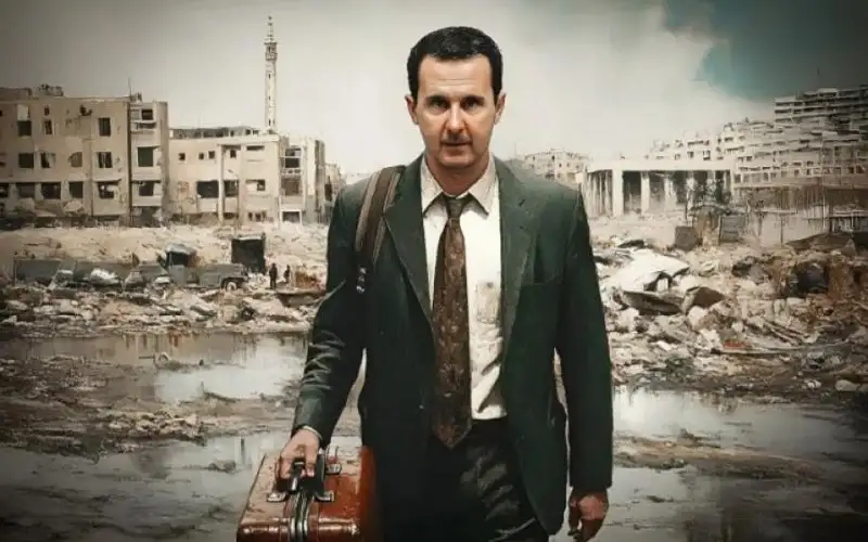 لحظات الأسد الأخيرة .. هرب مع