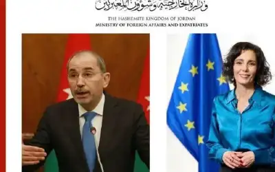 الصفدي يبحث مع مفوضة أوروبية تكثيف