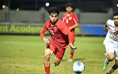 تعادل منتخب الناشئين مع نظيره البحريني