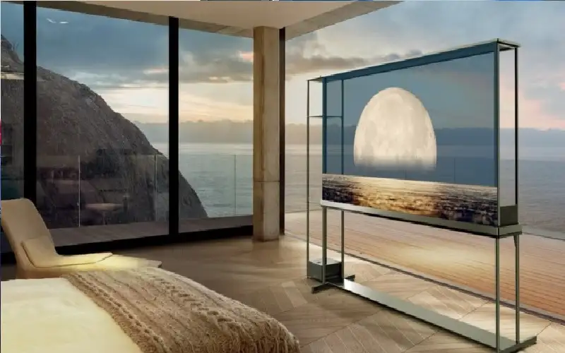 شاشة تتحول إلى لوحة رقمية تطفو