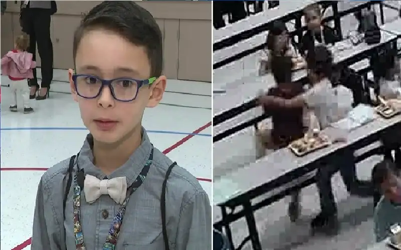 طفل يتحول إلى بطل مدرسته.. ماذا