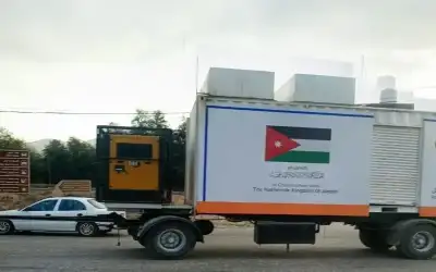 الأردن يرسل مخبزا متنقلا بطاقة إنتاجية