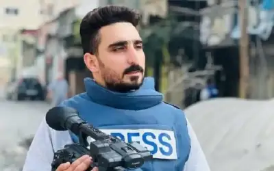 استشهد اثناء ولادة زوجته .. قصة