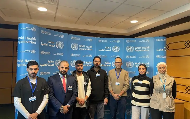 طلبة تمريض عمان الأهلية يزورون مكتب