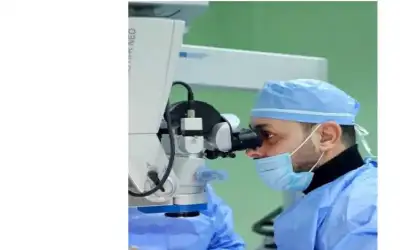 إنقاذ عين شاب في مستشفى الإيمان