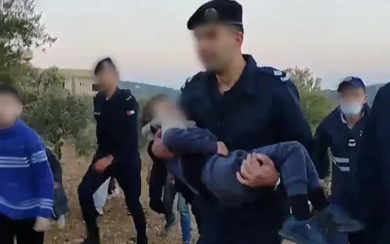 العثور على طفل تاه في واد