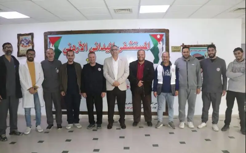 المستشفى الميداني الأردني غزة80 ينظم حملة