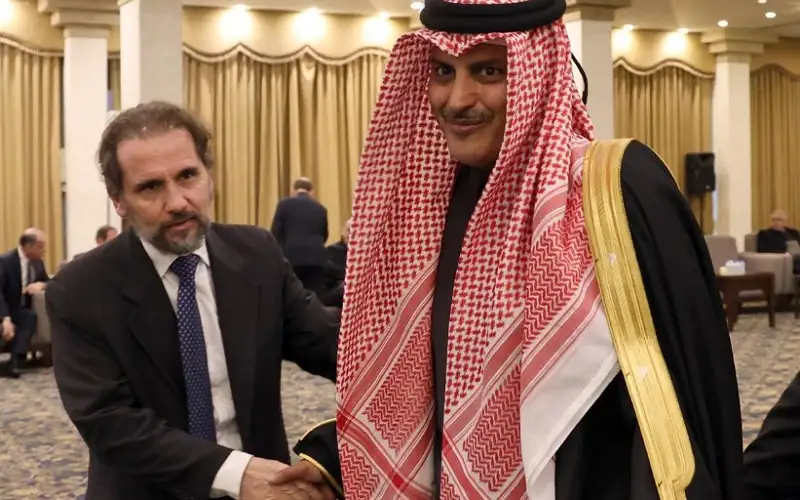 السفير القطري يعزي بوفاة سمو الأميرة