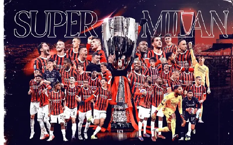 على حساب إنتر.. ميلان يتوج بلقب