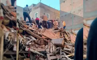 وفاة وإصابات في انهيار منزل بمصر..