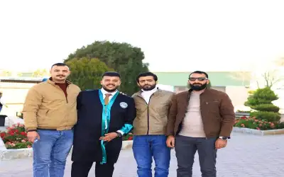 تهنئة ليزن الهروط من وسام القبيلات