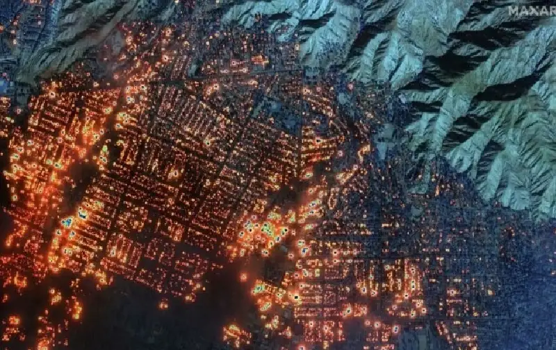 فيديو: لقطات من القمر الصناعي توثق