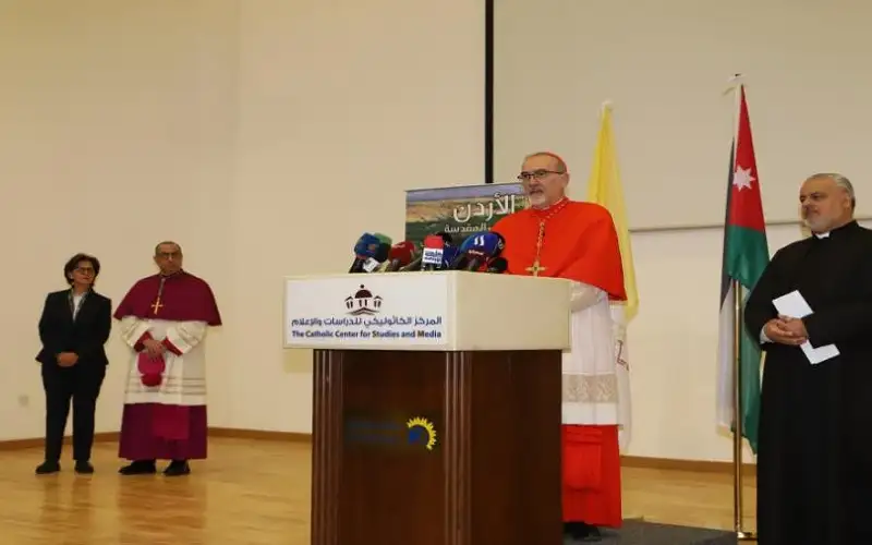 بطريرك القدس الكاردينال بيتسابالا: الأردن أرض