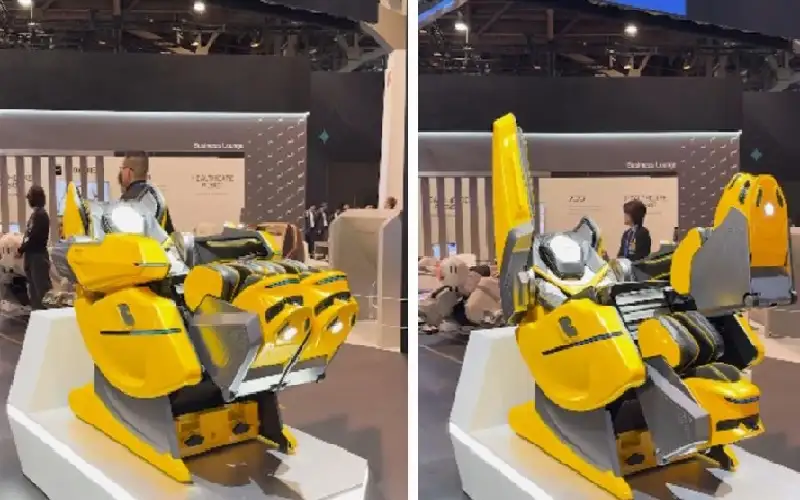 كرسي ألعاب علاجي بالذكاء الاصطناعي.. على