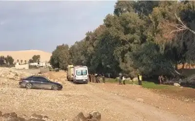 العثور على جثتي طفلي سيل الزرقاء