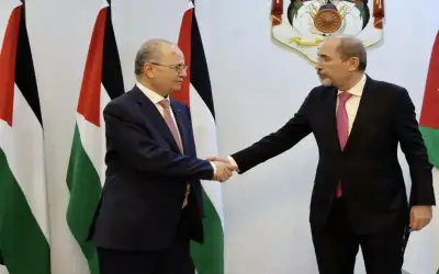 الصفدي يلتقي رئيس الوزراء الفلسطيني اليوم