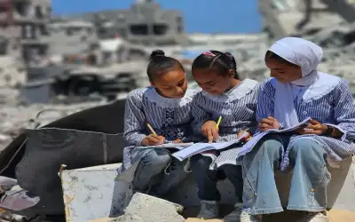 إصابات بالاختناق بين صفوف طلبة مدارس