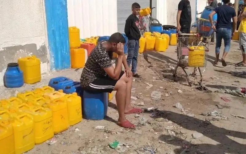 بلدية خان يونس تحذر من توقف