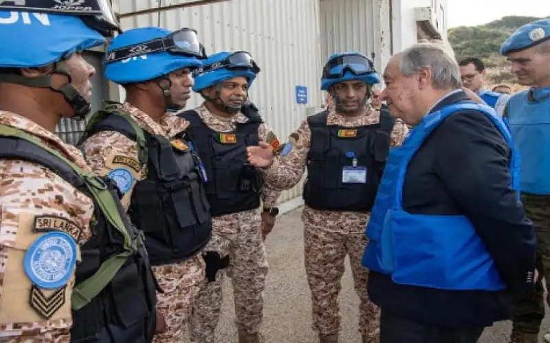 غوتيريش: احتلال إسرائيل لجنوبي لبنان يجب