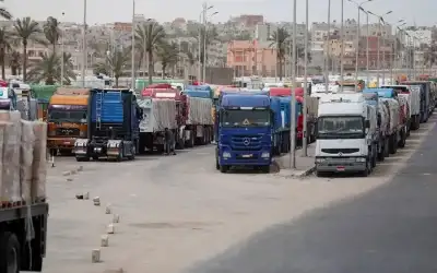 الأونروا: 4000 شاحنة محملة بالمساعدات جاهزة
