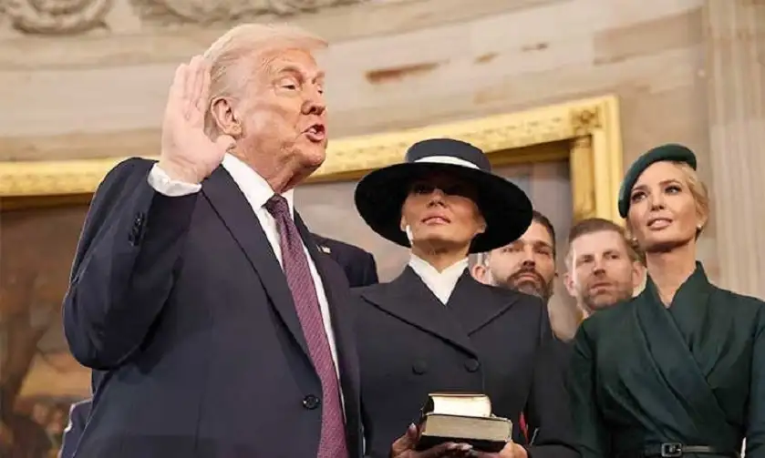 ترامب: ترانيم مسيح أمريكي