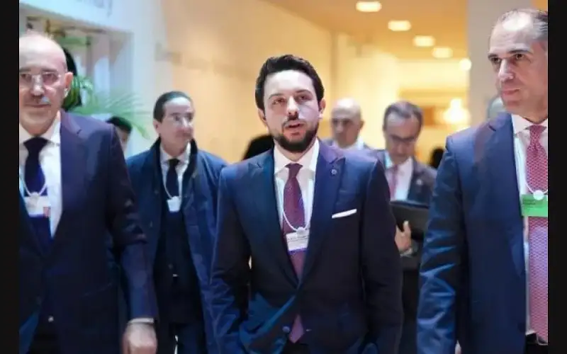 ولي العهد: سعدت بتمثيل الأردن