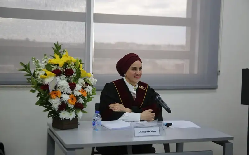 مباركة درجة الماجستير للزميلة صفاء الرمحي