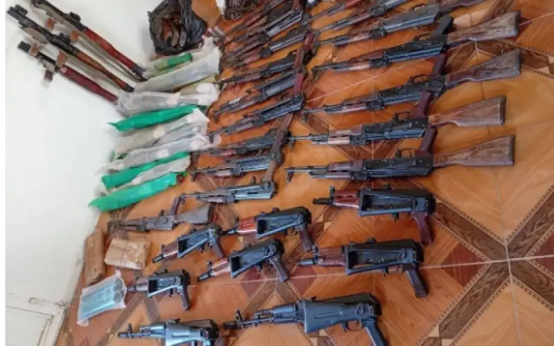 الداخلية السورية تعلن ضبط شحنة أسلحة