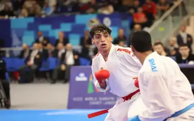 محمد الجعفري يتوج بالميدالية الفضية في