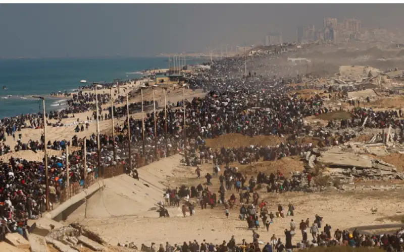 مسن غزي يفارق الحياة في طريق