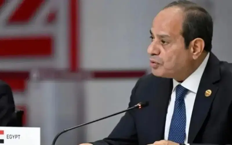 الرئيس المصري: ترحيل وتهجير الشعب الفلسطيني