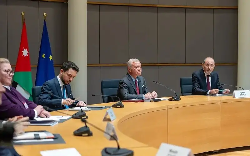 ولي العهد: الشراكة الأردنية الأوروبية تعزز