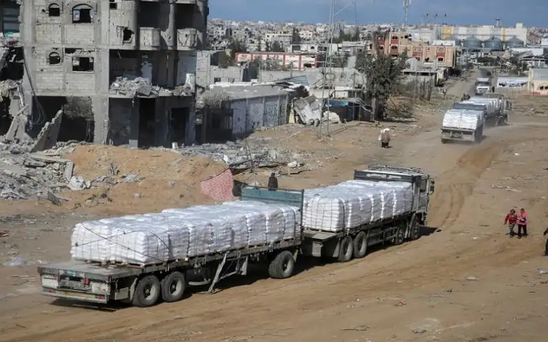 الأونروا: استلمنا ثلثي المساعدات من الشاحنات