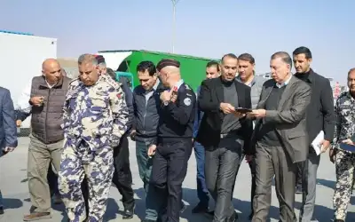 الفراية يتفقد حدود جابر وقرى قضاء