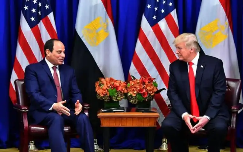 السيسي يؤكد لترامب أهمية التوصل لسلام