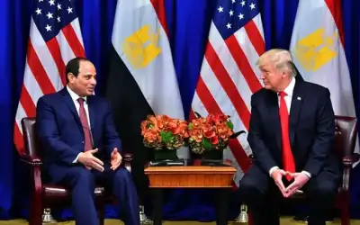 السيسي يؤكد لترامب أهمية التوصل لسلام