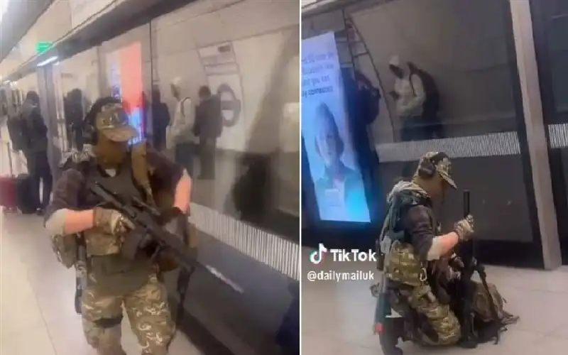 ذعر في مترو لندن بسبب قناص