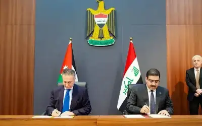 الأردن والعراق يتفقان على تعزيز التجارة