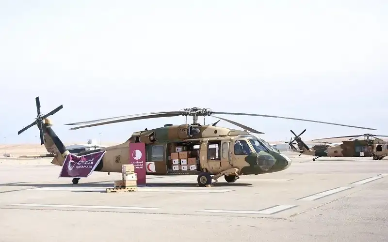 قطر تطلق جسرا جويا من الاردن