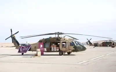 قطر تطلق جسرا جويا من الاردن