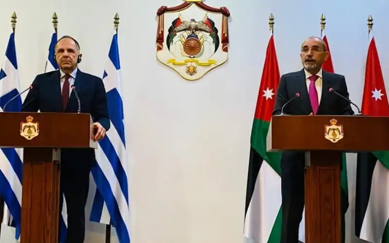 تعاون أردني يوناني لتعزيز وقف إطلاق
