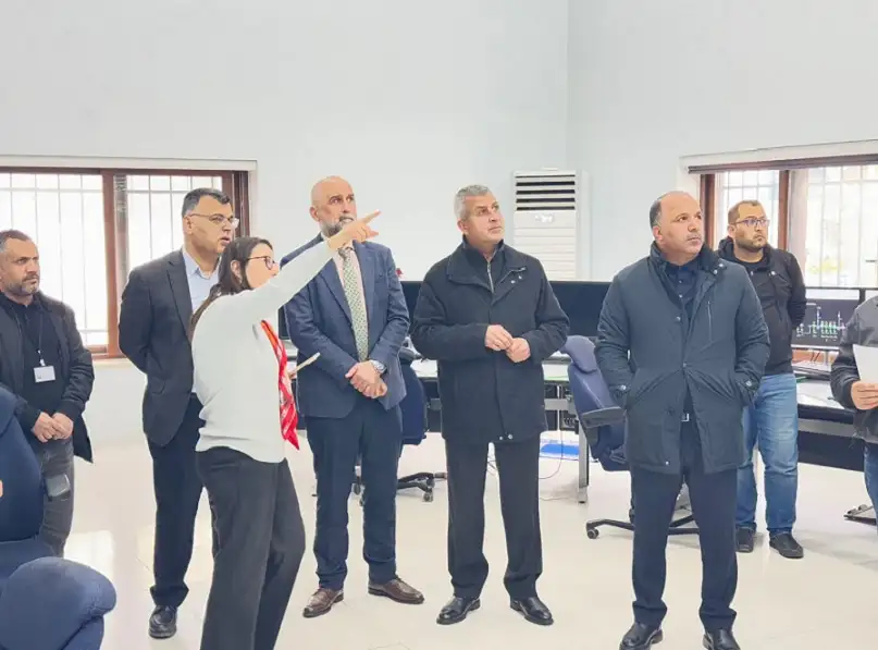 وزير الطاقة ورئيس الهيئة يتفقدان جاهزية