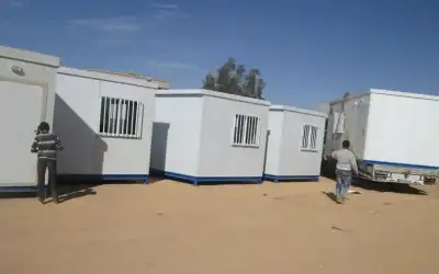 الهيئة الخيرية الهاشمية: إرسال كرفانات لقطاع