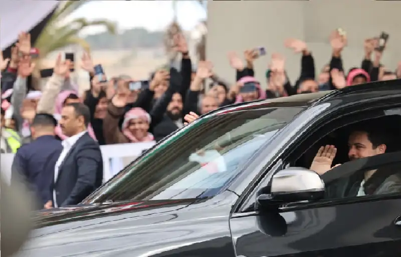 ولي العهد للأردنيين: فخري عظيم بشعب