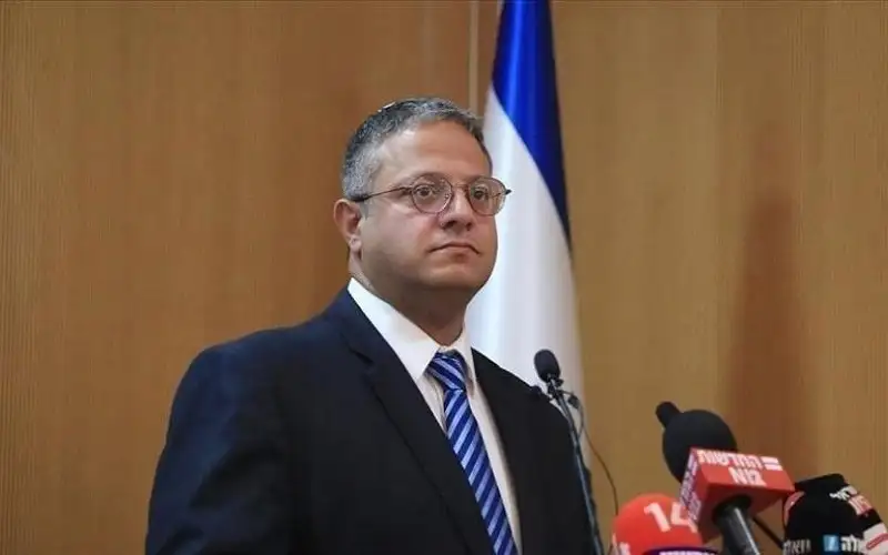 بن غفير: الحكومة الإسرائيلية تعهدت بإدخال