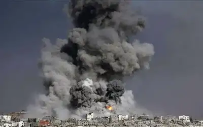 الاحتلال يشن غارة جوية على غزة