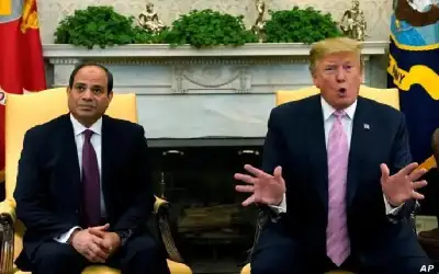 معاريف: ترامب هدد مصر بقطع المساعدات