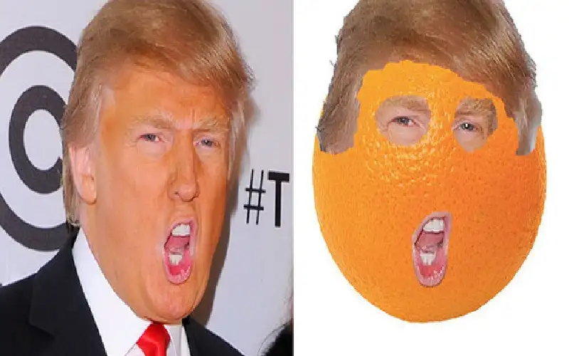 لماذا تميل بشرة دونالد ترامب للون