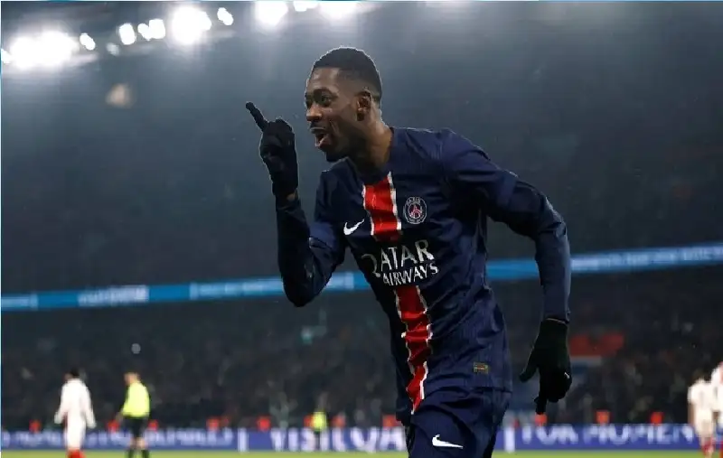 ديمبيلي يتفوق على نجوم أوروبا تهديفيا