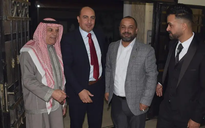 بالصور .. ثامر القبيلات عريس بياقة